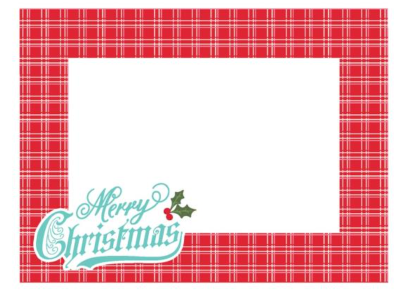 Simple Stories Snow Pine Lodge Chipboard Frames {B207}