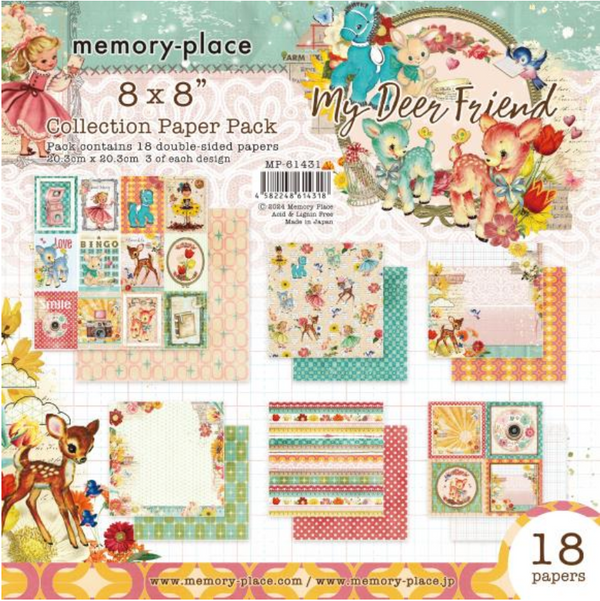 Memory Place 8x8 My Dear Friend Paper Pack {}