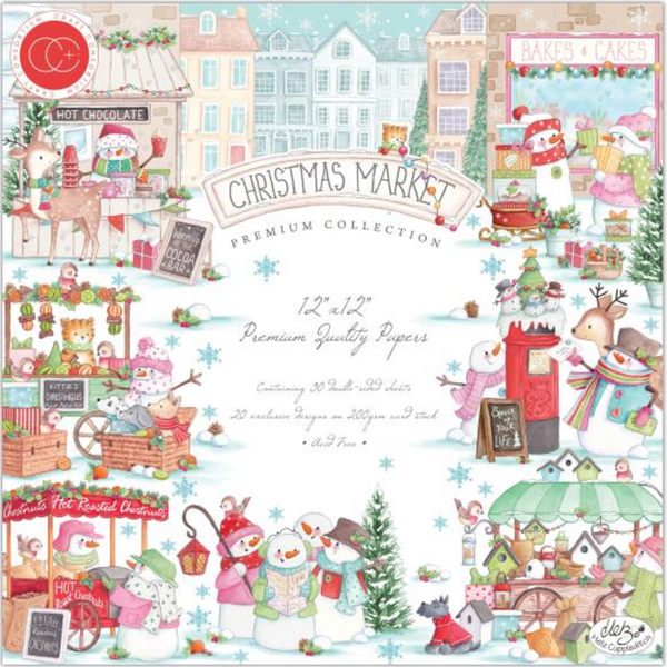 Craft Consortium 12x12 Christmas Market Paper Pad {B109}