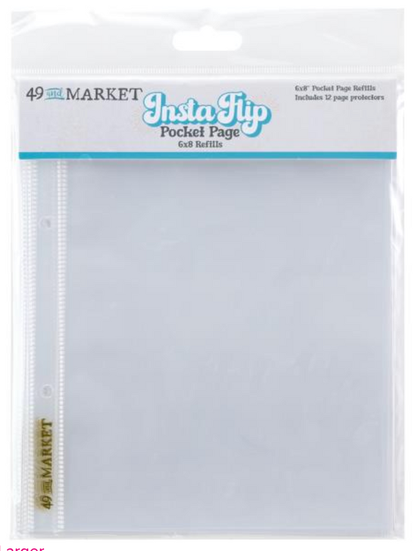 49 and Market 6x8 InstaFlip Pocket Page {F202}