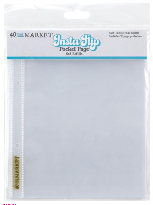 49 and Market 6x8 InstaFlip Pocket Page {F202}