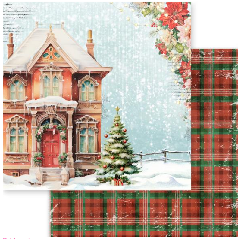 Memory Place 8x8 Merry & Bright Paper Pack {B09}