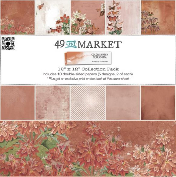 49 and Market 12x12 Color Swatch Terracotta Collection Kit {B703}