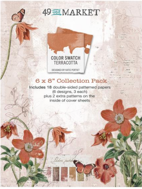 49 and Market 6x8 Color Swatch Terracotta Collection Pack {C319}