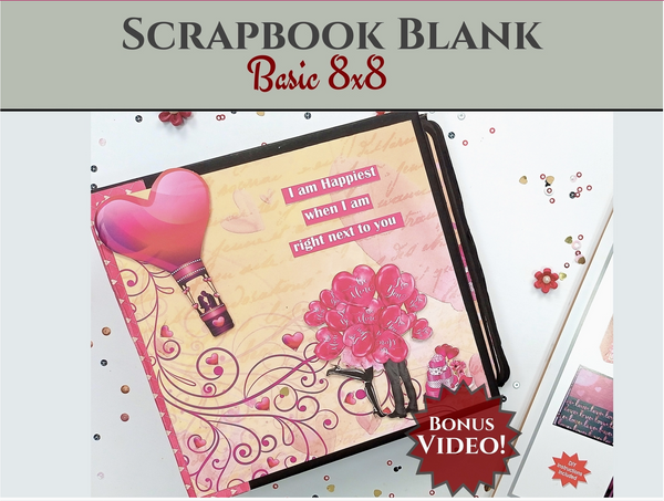 Craftreat 8x8 Kraft Basic Folio