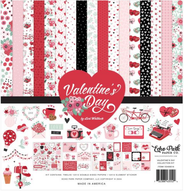 Echo Park 12x12 Valentine's Day Collection Kit {B307}