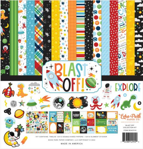 Echo Park 12x12 Blast Off Collection Kit {B421}