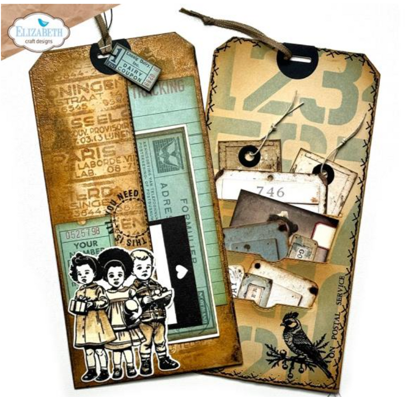 Elizabeth Craft Designs Slots & Pockets Metal Die Set {W68}