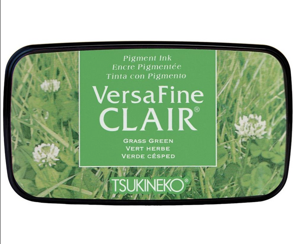 Tsukineko VersaFine Clair Grass Green Ink Pad {E189}