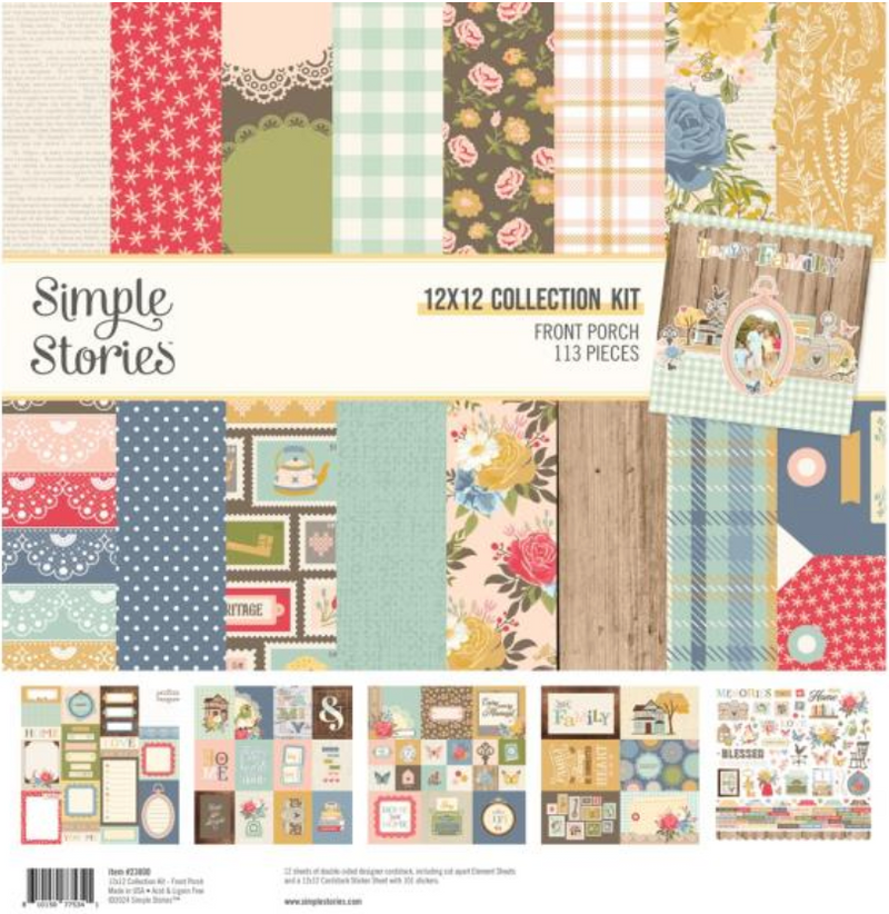 Simple Stories 12x12 Front Porch Collection Kit {B502}