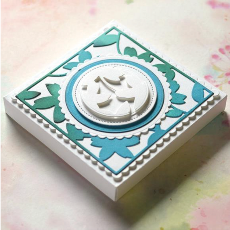 Elizabeth Craft Designs Pizza Box Metal Die Set {X136}