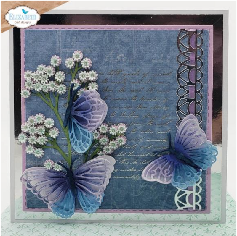 Elizabeth Craft Designs Layered Butterflies Metal Die Set {X145}