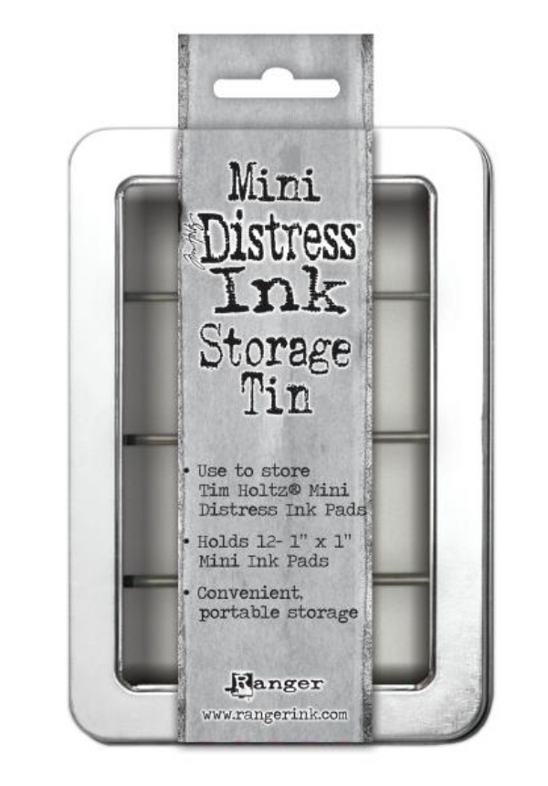 Tim Holtz Mini Distress Ink Storage Tin {C05}