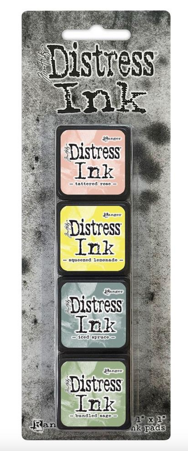 Tim Holtz Distress Mini Ink Pads Kit 10 {W132}