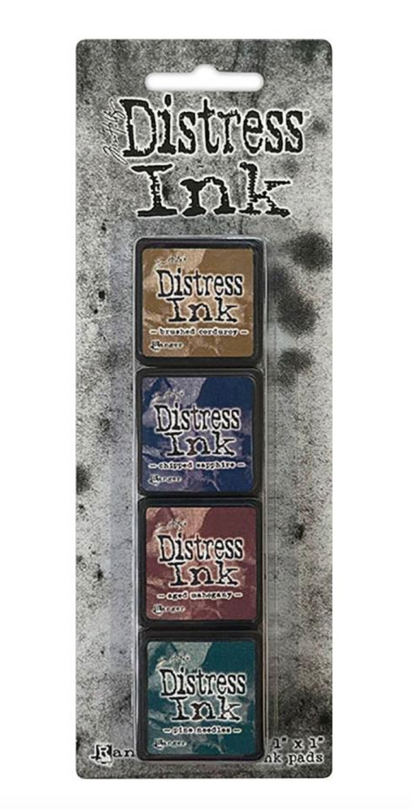 Tim Holtz Distress Mini Ink Pads Kit 12 {W152}