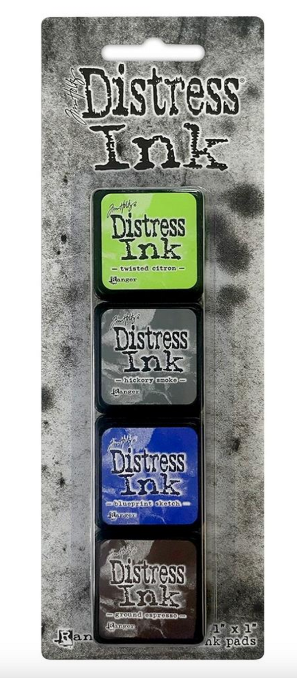 Tim Holtz Distress Mini Ink Pads Kit 14