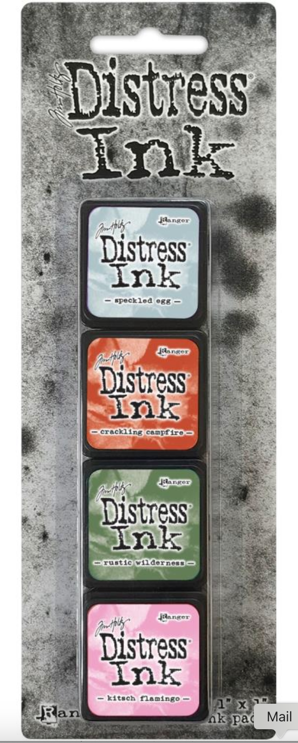 Tim Holtz Distress Mini Ink Pads Kit 16 {X130}