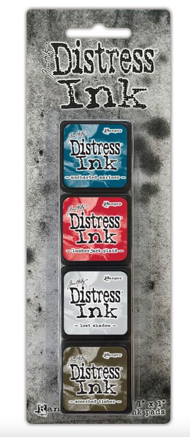 Tim Holtz Distress Mini Ink Pads Kit 18 {X144}