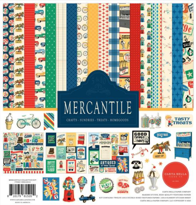 Carta Bella 12x12 Mercantile Collection Kit {B211}