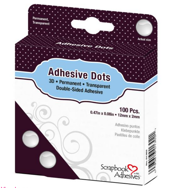 Scrapbook Adhesive 3D Permanent Adhesive Dodz {C16}