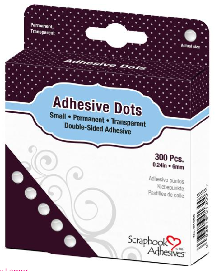 Scrapbook Adhesive Small Permanent Adhesive Dodz {C13}