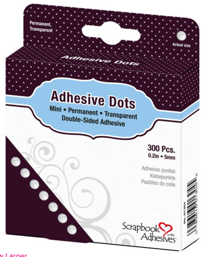 Scrapbook Adhesive Mini Permanent Adhesive Dodz {C15}