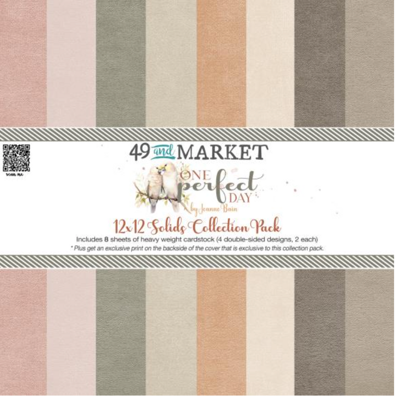 49 and Market 12x12 One Perfect Day Solid Collection Pack {C614}