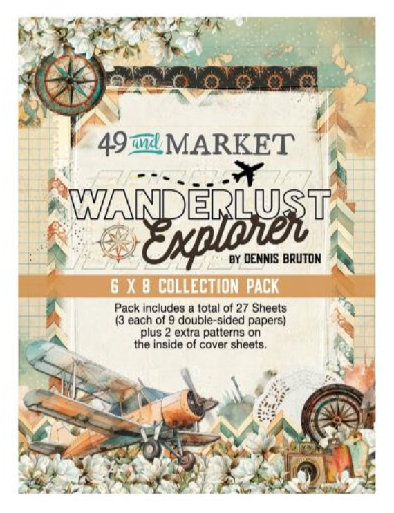 49 and Market 6x8 Wanderlust Explorer Collection Pack {B300}