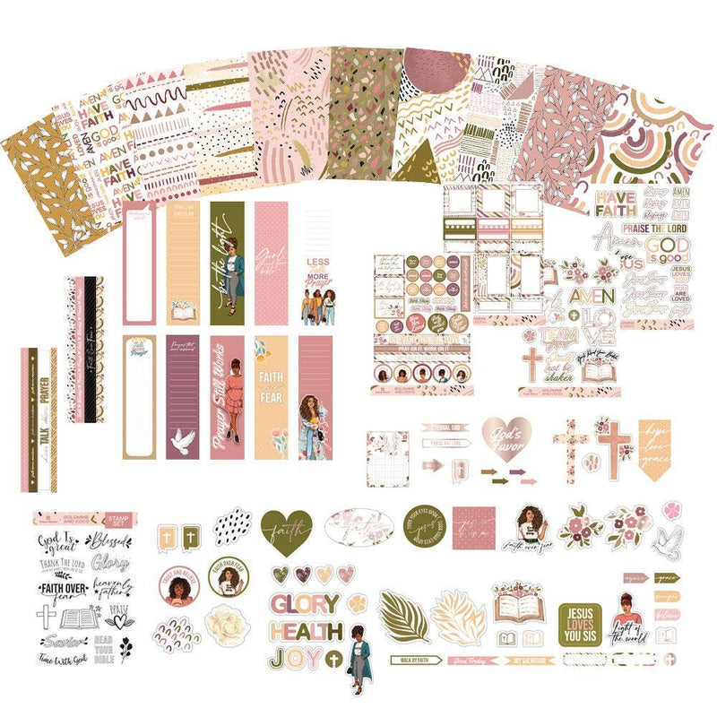 Paper House Production Bible Journaling Kit - Goldmine & Coco Collab {C612}