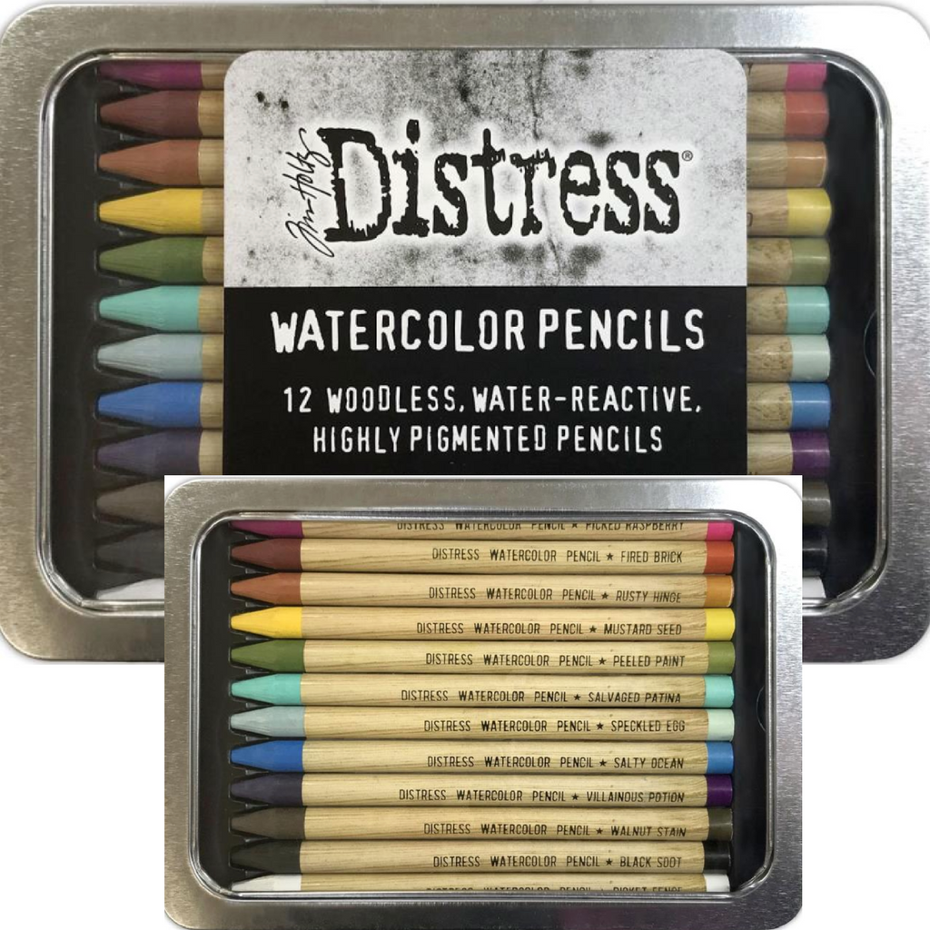 Tim Holtz Distress Watercolor Pencil Bundle - THWCPENBNDLE