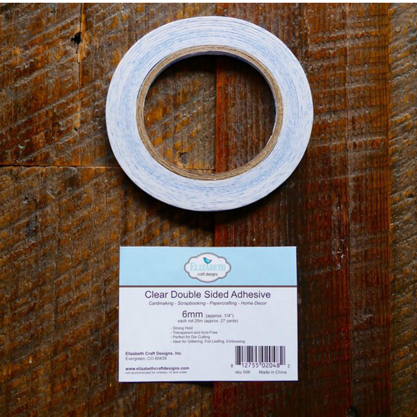 Elizabeth Craft Designs 3MM Clear Double-Sided Adhesive Tape {D108}