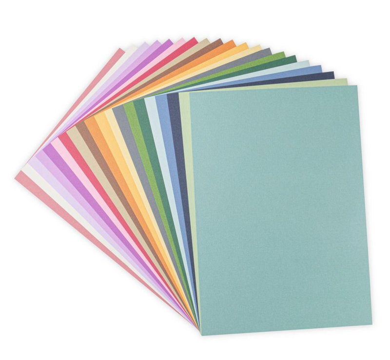 Sizzix Surfacez Cardstock Pack 8"X11.5" 80/Pkg: Muted {B521}